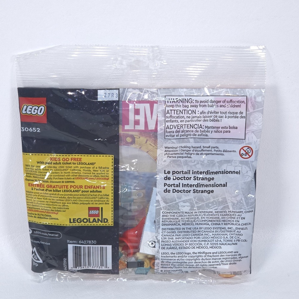 LEGO 30652 Doctor Stranges Interdimensional Portal 44pc Marvel Infinity Saga NEW - Picture 2 of 2